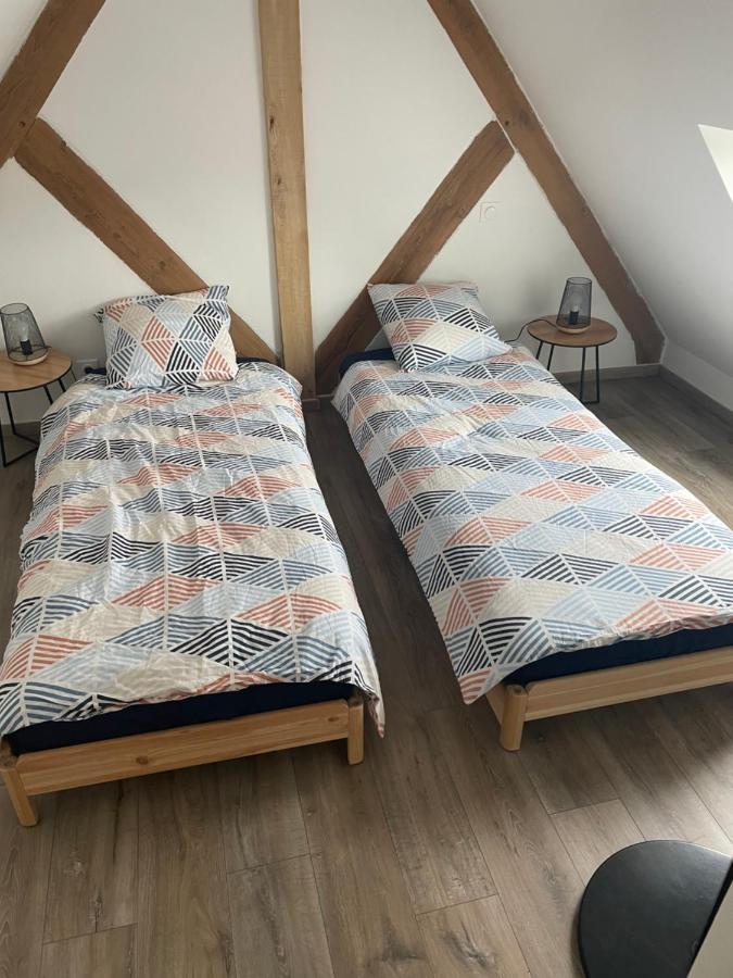 Maison Renovee Au Calme Bieville-Beuville Exteriör bild